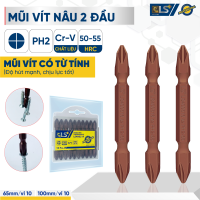 Mũi vít nâu 2 đầu S2 LS+