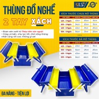 Thùng sắt 2 tay xách LS+ 