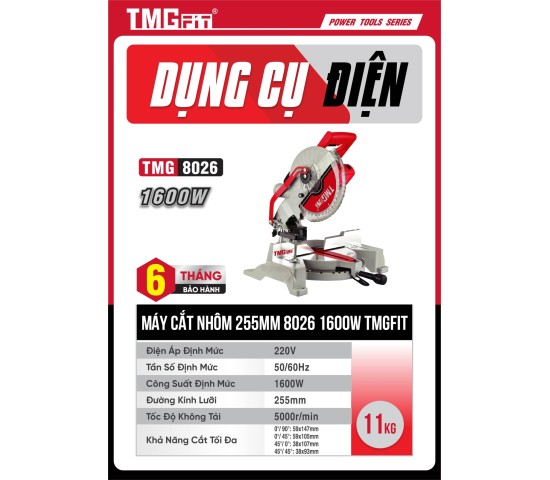Máy Cắt Nhôm Có Nghiêng 255mm 