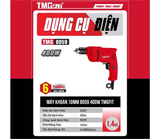Máy khoan sắt 10mm 400W 8059