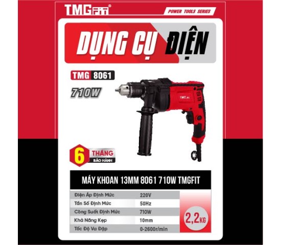 Máy khoan 13mm TMGFIT 8061