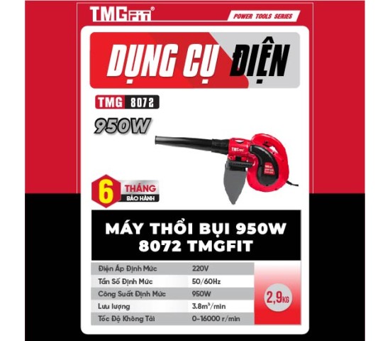 Máy thổi bụi 950W 8072