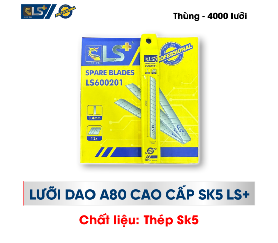Lưỡi dao A80 cao cấp SK5 LS+