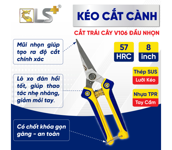 Kéo cắt trái cây LS+