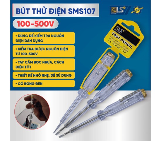 Bút thử điện SMS107 LS+ 