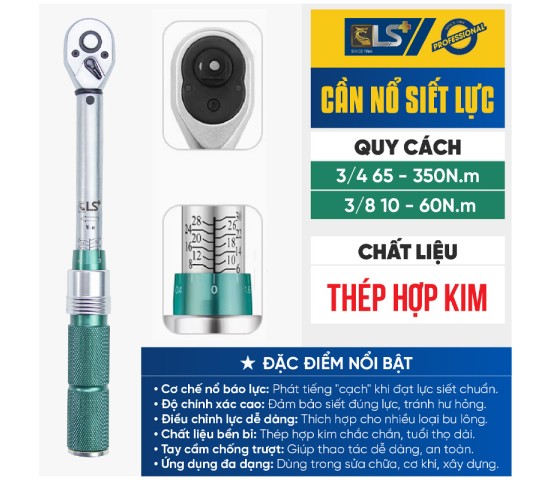Cần siết tự động LS+
