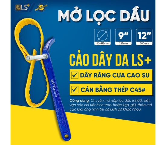 Cảo Dây Da 9" - 225mm