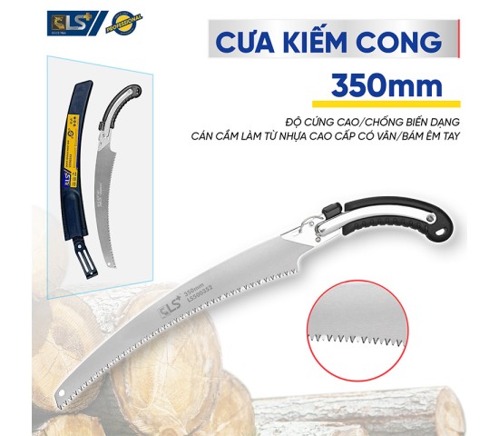 Lưỡi cưa kiếm cong 350mm LS+