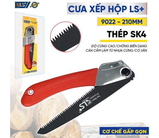 Cưa xếp cán đỏ 9022 - 210mm LS+ 