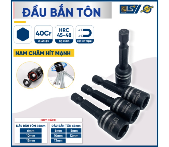 Đầu bắn tôn 48mm vỉ 10 LS+