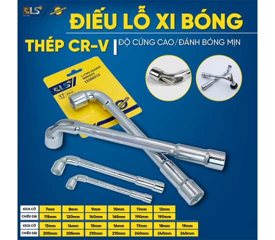 Điếu lỗ xi bóng LS+ 