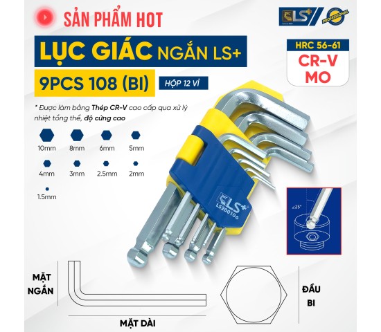 Lục giác ngắn LS+ 