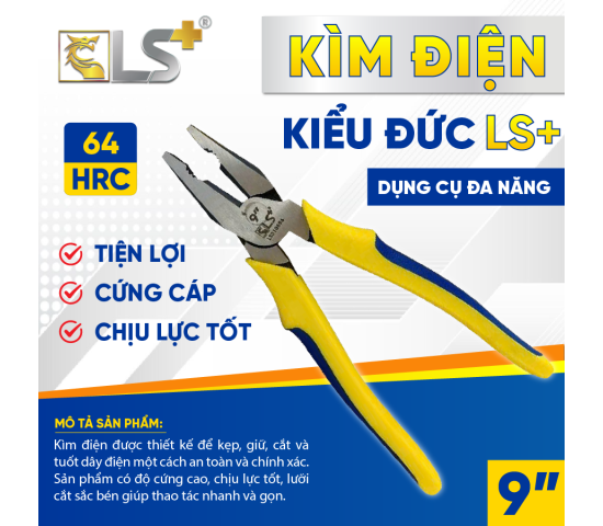 Kìm điện - Kiểu Đức LS+ 
