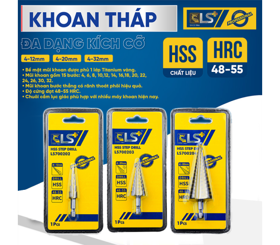 Mũi khoan tháp LS+