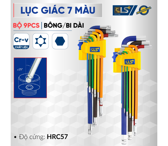 Lục giác 7 màu LS+