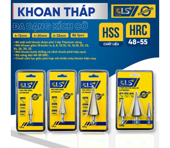 Mũi khoan tháp LS+