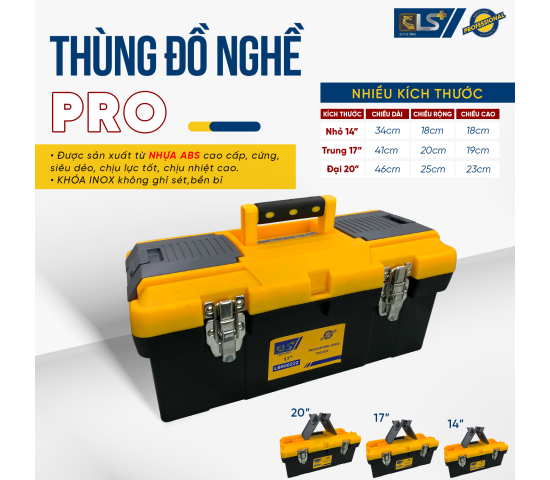 Thùng đồ nghề pro LS+