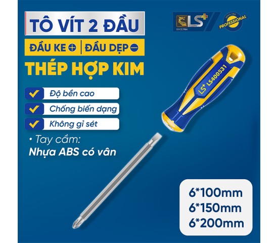 Tô vít 2 đầu LS+
