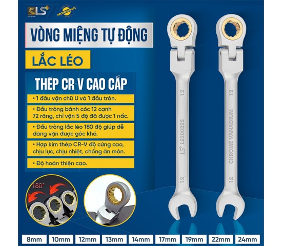 Vòng miệng tự động lắt léo LS+